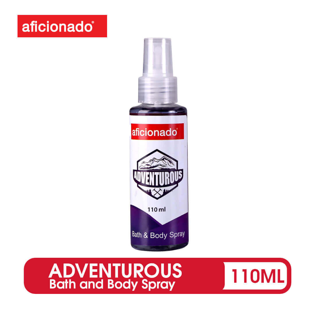 Aficionado Adventurous Bath and Body Spray 110ml